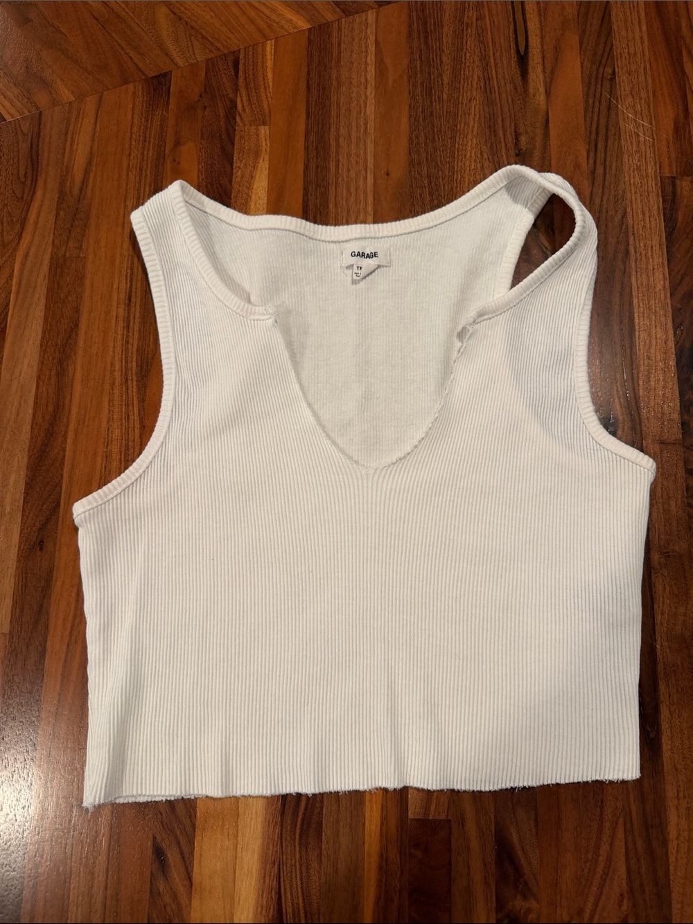 Garage Crop Tank Top | Size XS